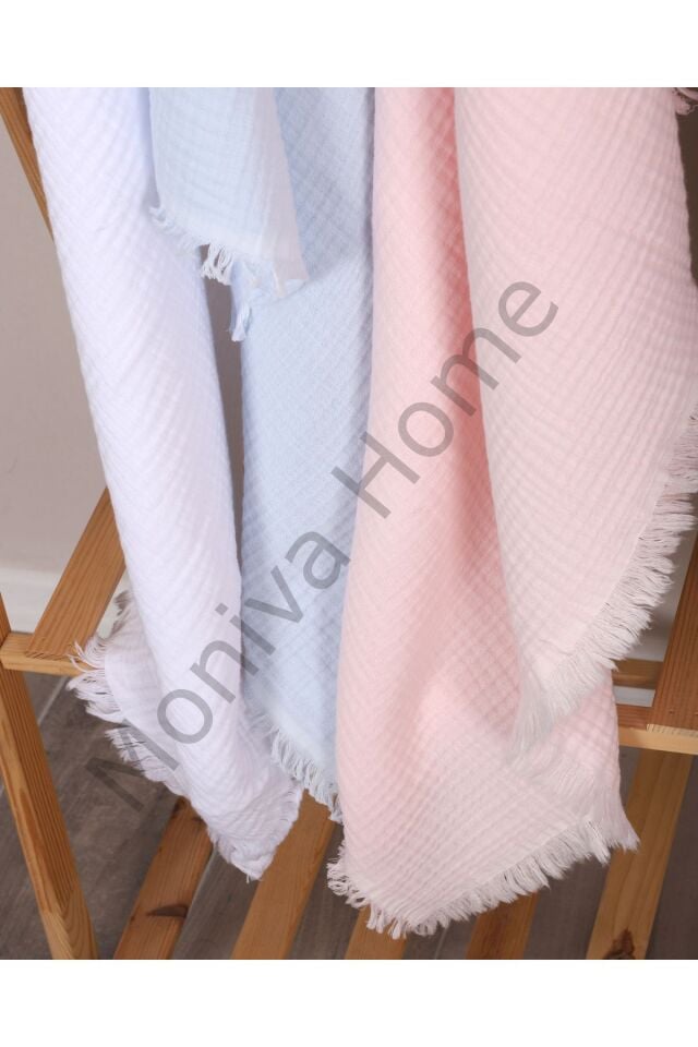 Moniva Home 4 Katlı Müslin Bebek Örtüsü Pikesi