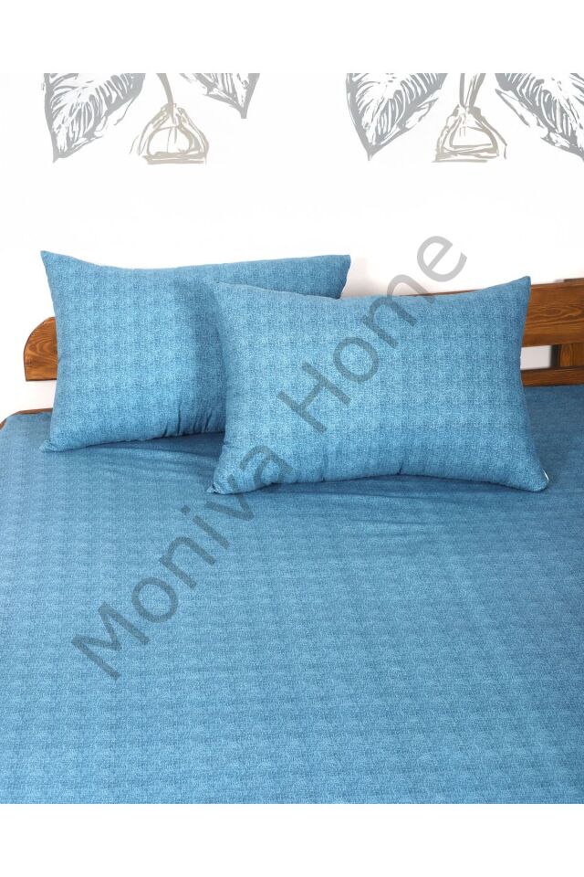 Moniva Home Çift Kişilik Pamuklu Lastikli Çarşaf Takımı (180X200 CM)