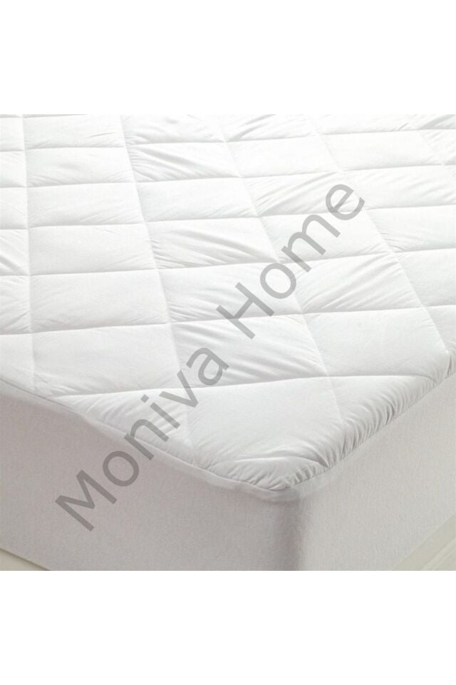 Moniva Home Pamuklu Kapitone Fitted Yatak Koruyucu Tek Kişilik Çift Kişilik Battal Boy