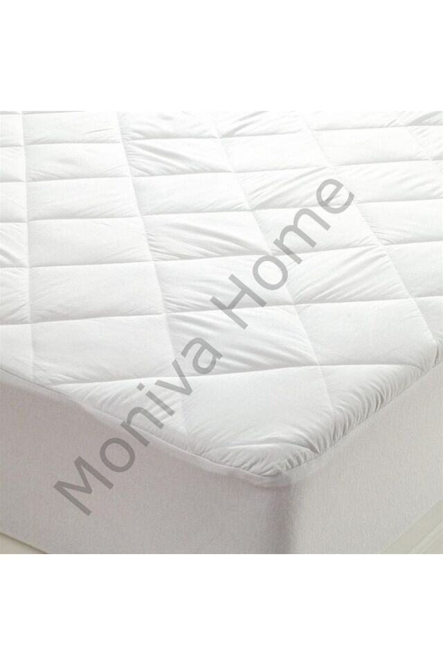 Pamuklu Kapitone Fitted Yatak Koruyucu Tek Kişilik Çift Kişilik Battal Boy 160 x 200