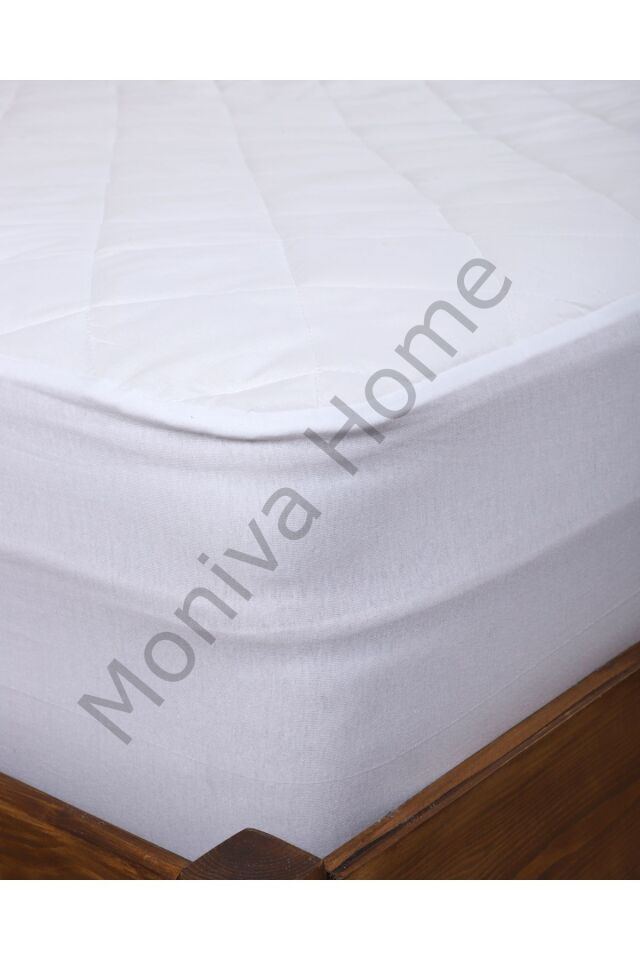 Pamuklu Kapitone Fitted Yatak Koruyucu Tek Kişilik Çift Kişilik Battal Boy 160 x 200