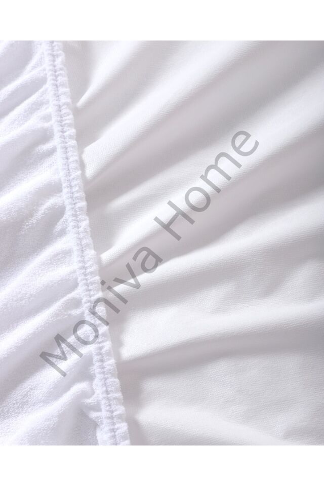 Moniva Home Pamuklu Fitted Sıvı Geçirmez Alez Tek Kişilik Çift Kişilik Battal Boy 150 x200