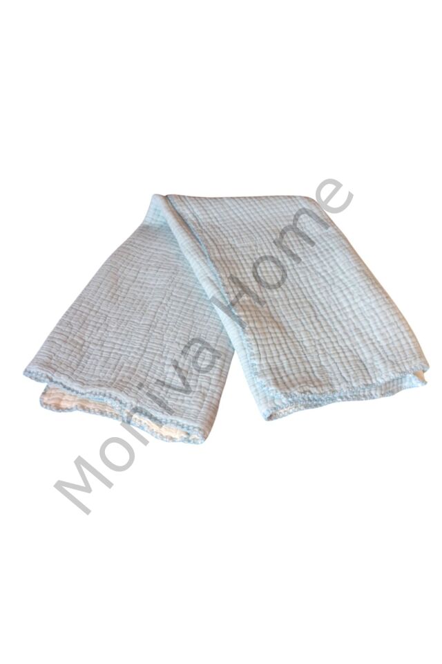Moniva Home Müslin 4 Kat Nefes Alır % 100 Pamuk Bebek Battaniyesi