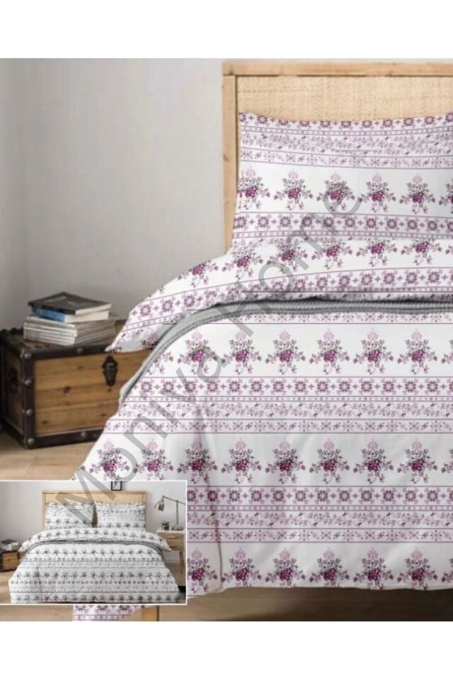Moniva Home Tek Kişilik Pamuklu Nevresim Takımı 160x200 Cm